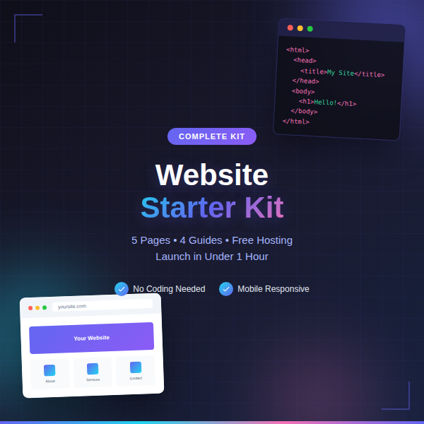 Website Starter Kit preview